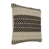 Párna 45x45cm fekete/bézs Chevery@