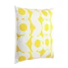 Párna 45X45X11cm sárga/fehér Tsunan@
