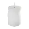 LED gyertya O7x10cm fehér Otobe@