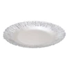 Tányér O32cm ezüst színű széllel@ Mayaga