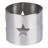 Szalvétagyűrű csillaggal ezüst @