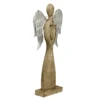 Angyal 47,5cm barna/ezüst@