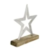 Csillag 20x5x22,5cm nikkel@