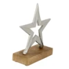 Csillag 15x5x16cm nikkel@