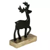 Szarvas 13x5x20cm fekete Baliguian@