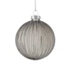 Karácsonyfagömb O8cm szürke @