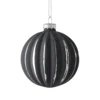 Karácsonyfagömb O8cm szürke @