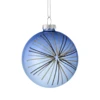 Karácsonyfagömb O8cm kék @