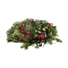 Koszorú O25cm zöld/piros Jinka@