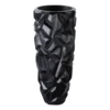 Váza O39x91cm fekete Sakti@