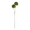Ág gömb virággal 69cm zöld Etaya@