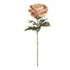 Művirág rózsa 66cm barack Semporna@