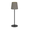 FIORANA Asztali E14 40W fek/capp-ar@