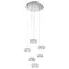CORLIANO LED kristály függeszték 6x5W