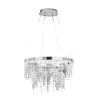 ANTELAO LED függeszték króm/kristály
