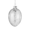 Tojás 9cm ezüst/átlátszó Fintry @ FINTRY