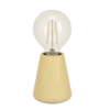 ASBY Asztali E27 40W világosbar/fa