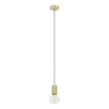 POZUETA 1 Függ. E27 1x40W csiszréz