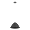 PODERE Függeszték E27 1x40W fekete