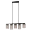 COLOMERA Függ. E27 5x40W fk/szürke