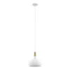 SABINAR függeszték E27 40W 28cm fehér/barna