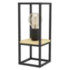 LIBERTAD Asztali E27 1x40W fek./fa