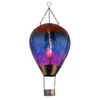 Szolár hőlégballon matt fekete IP44