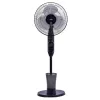 VENTILÁTOR PÁRÁSÍTÓ ÁTM:40CM 75W@ 3 FOKOZAT,OSZCILLÁLÓS,TÁVIR.  FEKETE