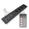 GOSMART hosszabbító 4 aljzat, 2m, kapcsolós, 1,5mm2 , USB-A, USB-C