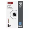 FTP ADATKÁBEL CAT5E 305M OUTDOOR BOX