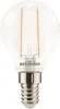 LED gömb E14 2,5W 2700K filament 250lm