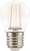 LED gömb E27 2,5W 2700K filament 250lm