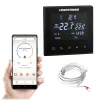 COMPUTHERM wifi termosztát fekete radiátor+padlófűtés