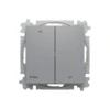 ZONI Redőnykapcs. IP44 szürke