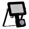 LED fényvető mozgásérzékelővel 10W IP65 4000K fekete 900lm FLOODLIGHT LUX SENSOR 10W 840 BLACK