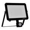 LED fényvető mozgásérzékelős 50W IP65 4000K fekete 4500lm FLOODLIGHT LUX SENSOR 50W 840 BLACK
