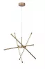Henli2 függ. LED40W 66x66cm arany