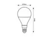 LED E14 G45 5W 450lm 2700-6500K RGBW SMD