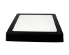 MIDEA LED panel négyzet fekete 18W 3000/4000/6000K 1300lm falon kívüli, anyaga: alumínium