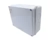 Kötődoboz 200x155x80mm falon kívüli, sima oldalú, IP65, csavaros fedél