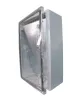 Műanyag szekrény átlátszó ajtós 600x400x200 + szerelőlap IP65