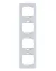 MV6 négyes keret függőleges fehér