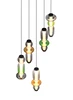 MINERVA Függ. 5x8W LED800lm2300+300