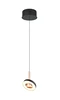 GUANO Függ. 1x8W LED 850lmk.barna