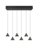 ROMEO Függ. 6x7W LED700lm2300+3000+