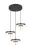KEATON Függ. 3x10W LED1200lm2300+30
