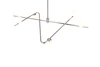 FLAMING Függ. excl.6xG9 |200cm -115