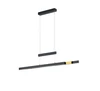 TRAJAN Függ. 1x45W LED5300Lm2700K -