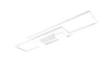 ALBANY mennyezet lámp 1x37W LED4300