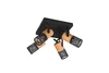 TOSH spotlp. excl.4xE14 |19,5cm -22